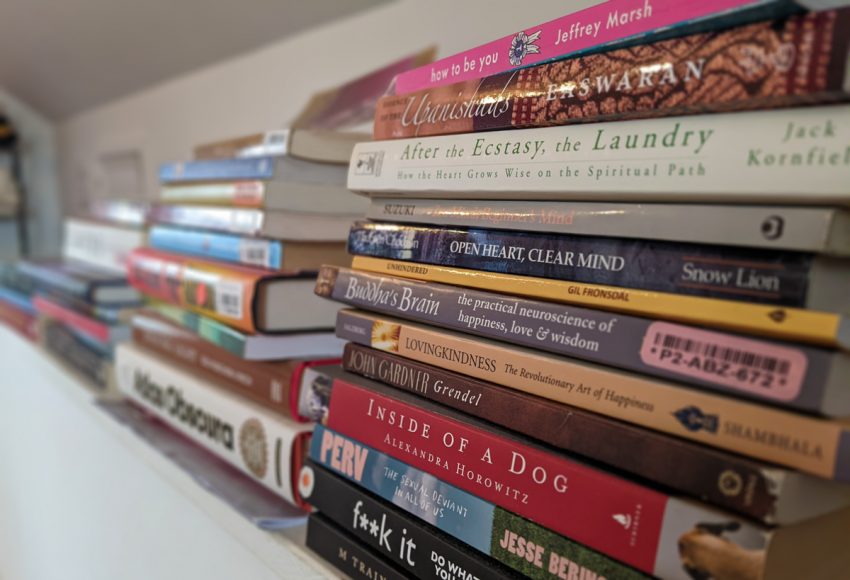 image of books I'm not reading